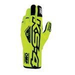 OMP Racing Gloves KS4 - Fluo Yellow - X LARGE
